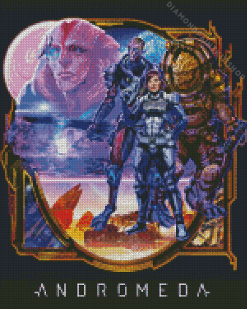 Mass Effect Andromeda Poster Diamond Painting