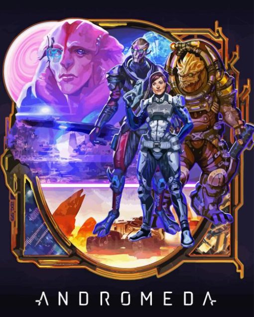 Mass Effect Andromeda Poster Diamond Painting