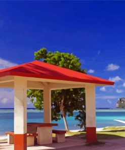 Matapang Beach Park Guam Diamond Painting