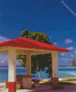 Matapang Beach Park Guam Diamond Painting