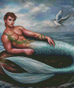 Merman Diamond Painting