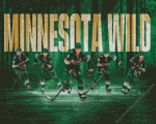 Minnesota Wild Team Diamond Painting