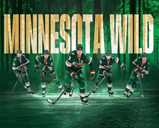 Minnesota Wild Team Diamond Painting