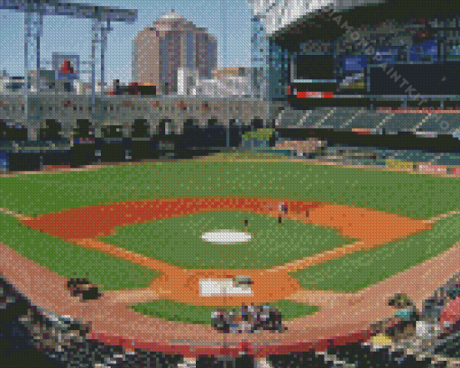 Minute Maid Park Diamond Painting