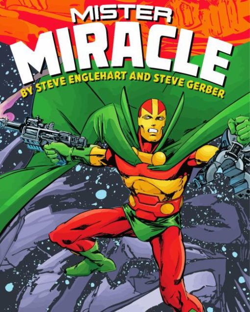 Mister Miracle Poster Diamond Painting