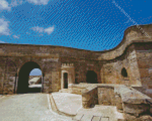 Mola Fortress Diamond Painting