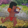 Mowgli Diamond Painting