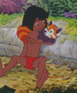 Mowgli Diamond Painting