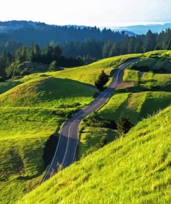 Mt Tamalpais Diamond Painting