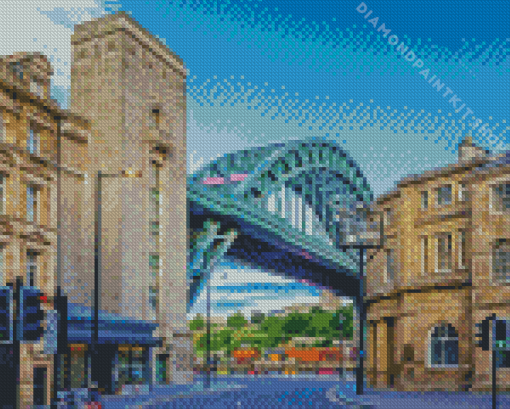 Newcastle Upon Tyne Bridge Diamond Painting