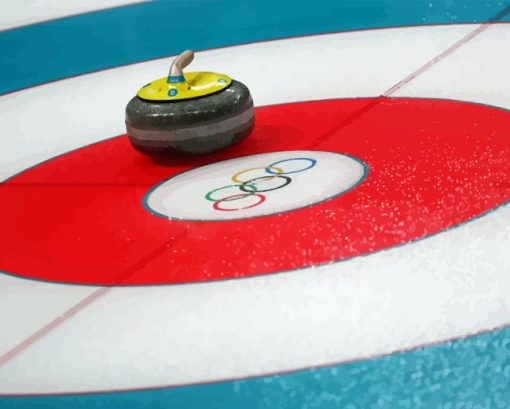 Olympics Curling Diamond Painting