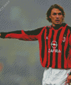 Paolo Maldini Footballer Diamond Painting