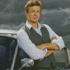 Patrick Jane Diamond Painting