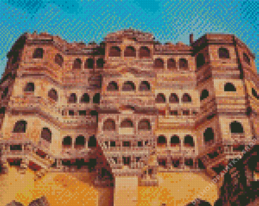 Rajasthan Mehrangarh Fort Diamond Painting