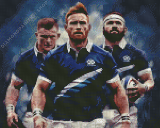 Scotland Rugby Diamond Painting