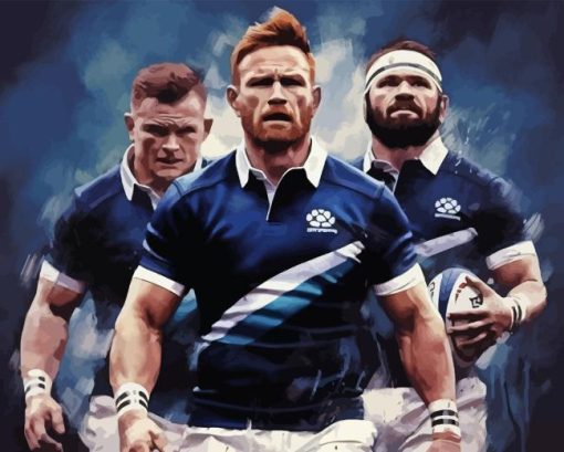 Scotland Rugby Diamond Painting