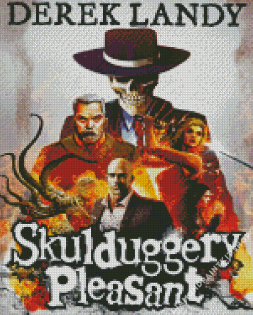 Skulduggery Pleasant Diamond Painting