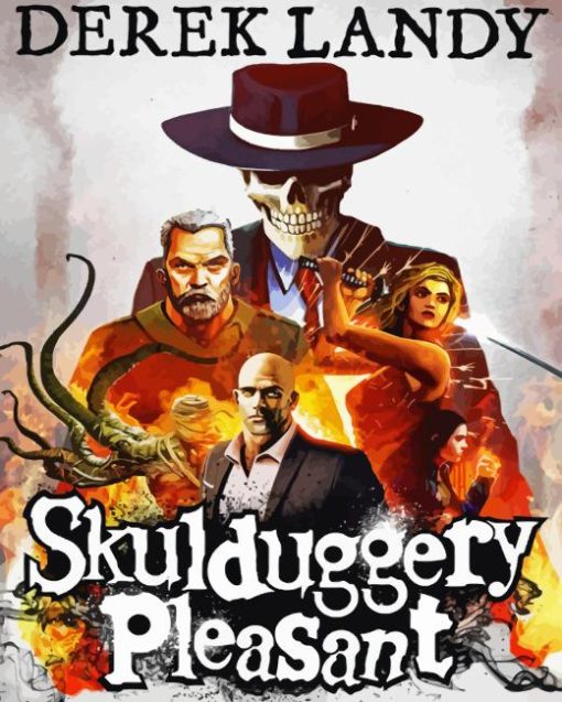 Skulduggery Pleasant Diamond Painting