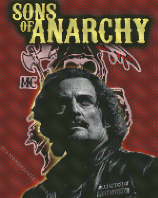 Sons Of Anarchy Tig Trager Diamond Painting