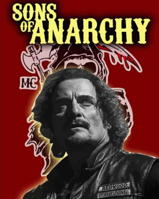 Sons Of Anarchy Tig Trager Diamond Painting