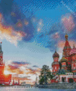 St Basils Cathedral Diamond Painting