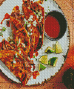 Taco Food Diamond Painting