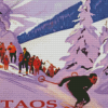 Taos New Mexico Poster Diamond Painting