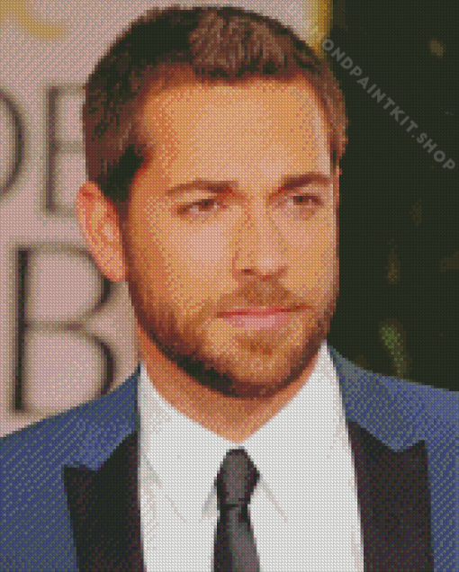 The Actor Zachary Levi Diamond Painting