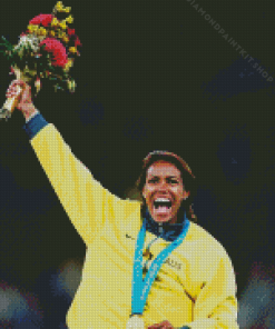 The Former Runner Cathy Freeman Diamond Painting