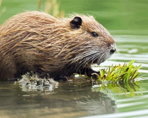 The Nutria Diamond Painting