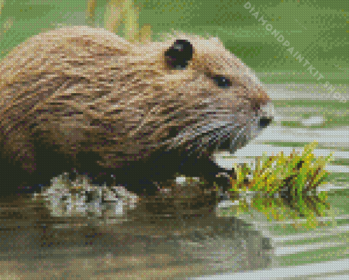 The Nutria Diamond Painting