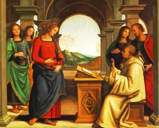 The Vision of St Bernard Diamond Painting