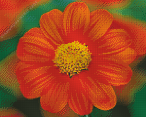 Tithonia Rotundifolia Diamond Painting