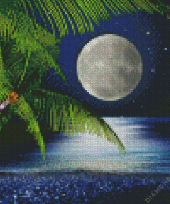 Tropical Night Diamond Painting
