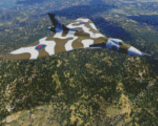 Vulcan Plane Diamond Painting