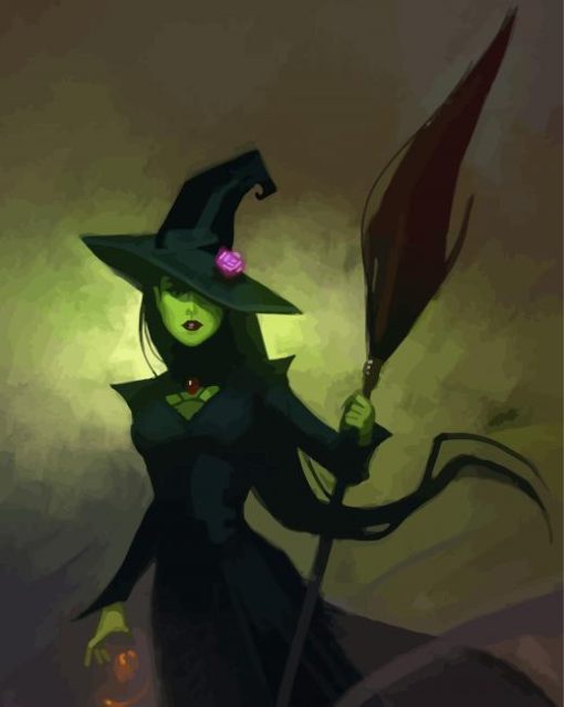 Wicked Play Witch Diamond Painting