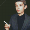 Asa Butterfield Diamond Painting