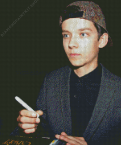 Asa Butterfield Diamond Painting