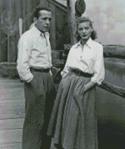 Bogart And Bacall Diamond Painting