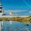Cape Recife Lighthouse Diamond Painting