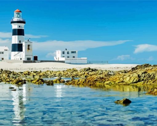 Cape Recife Lighthouse Diamond Painting