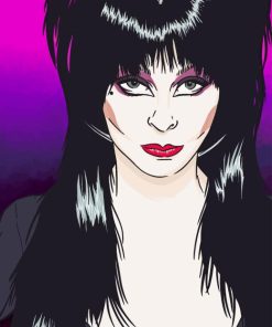 Elvira Mistress of The Dark Diamond Painting