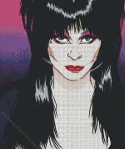 Elvira Mistress of The Dark Diamond Painting