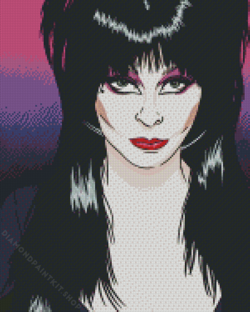 Elvira Mistress of The Dark Diamond Painting