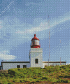 Farol Do Pargo Lighthouse Diamond Painting