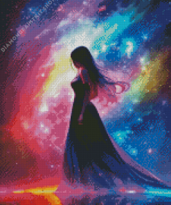 Galaxy Girl Diamond Painting