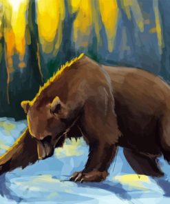 Kodiak Bear Diamond Painting