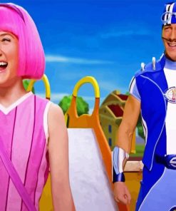 Lazytown Diamond Painting