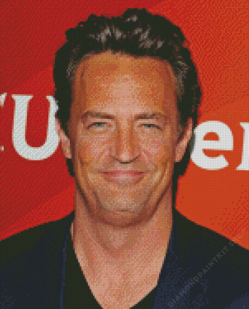 Matthew Perry Actor Diamond Painting