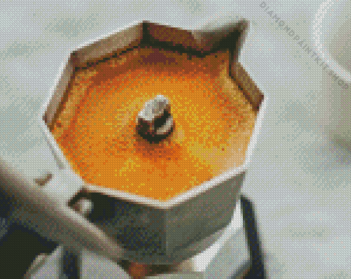 Moka Pot Diamond Painting